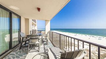 Condo Confort, 2 habitaciones, balcón, vista a la playa | Balcón