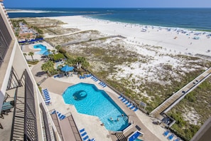 Comfort Condo, 2 Bedrooms, Balcony, Beach View | Balcony view