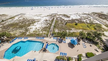 Comfort Condo, 2 Bedrooms, Balcony, Beach View | View from room