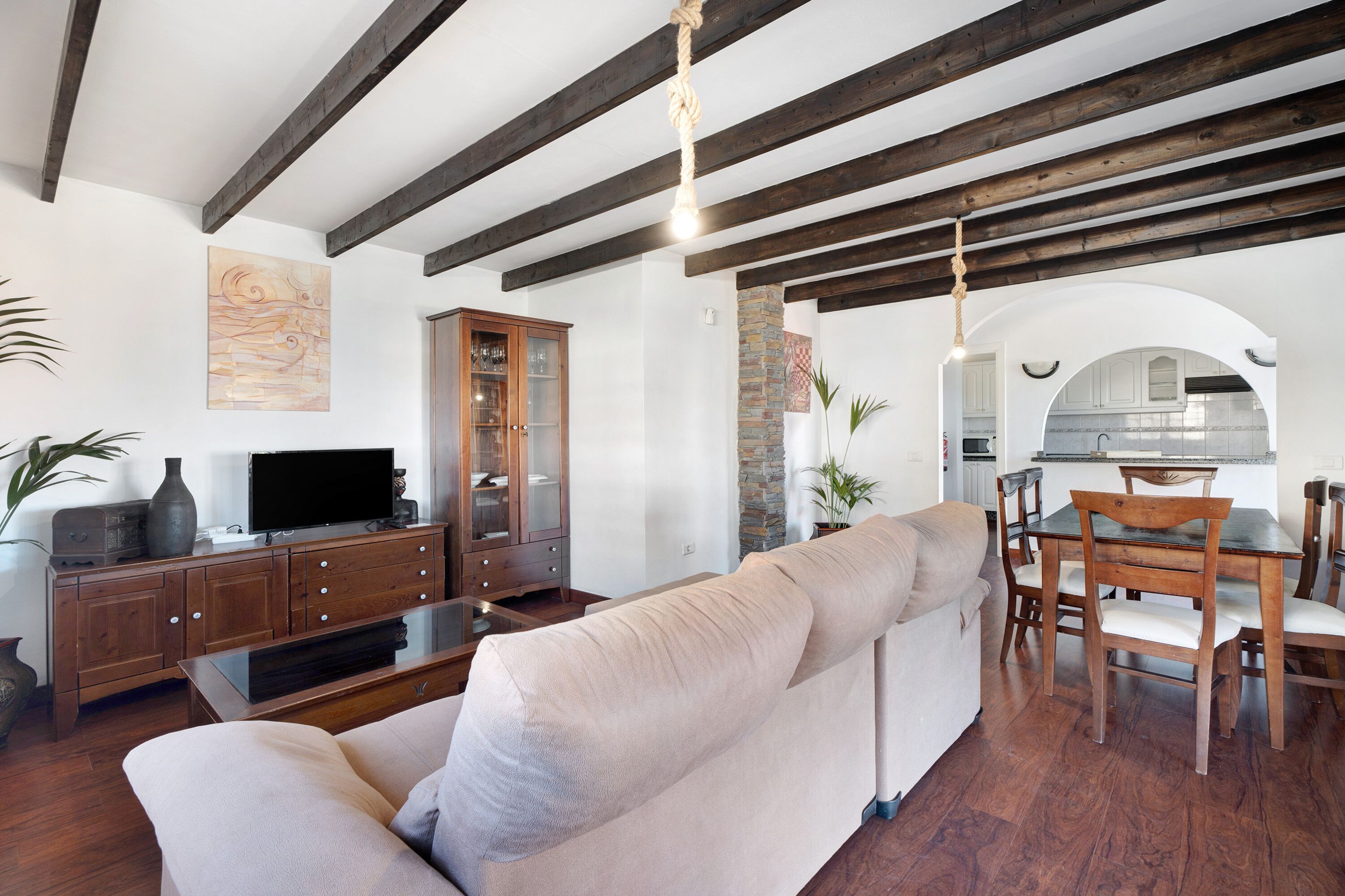 Casa de vacaciones "El Vinco Tijoco Bajo" con vistas al mar, piscina privada y Wi-Fi