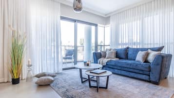 Apartamento familiar, 2 habitaciones | 3 dormitorios, ropa de cama de alta calidad, colchones Select Comfort