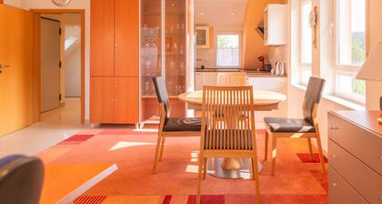 Rooftop: 85sqm² | castle view | loggia | office | air conditioning