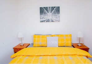 2 Schlafzimmer, Bügeleisen/Bügelbrett, kostenloses WLAN, Bettwäsche