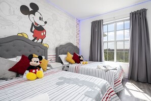 2 bedrooms, iron/ironing board, travel cot, WiFi