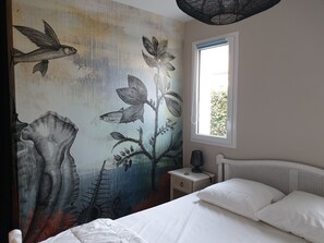 3 chambres, fer et planche à repasser, Wi-Fi gratuit