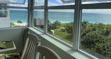 Pristine white sand beachfront condo in Freeport, Grand Bahama. New Owners.