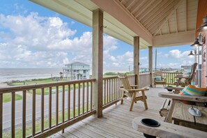 Property grounds - A Cool Change: 3  BR, 2  BA House in Gilchrist, Sleeps 8 (Bolivar Peninsula)