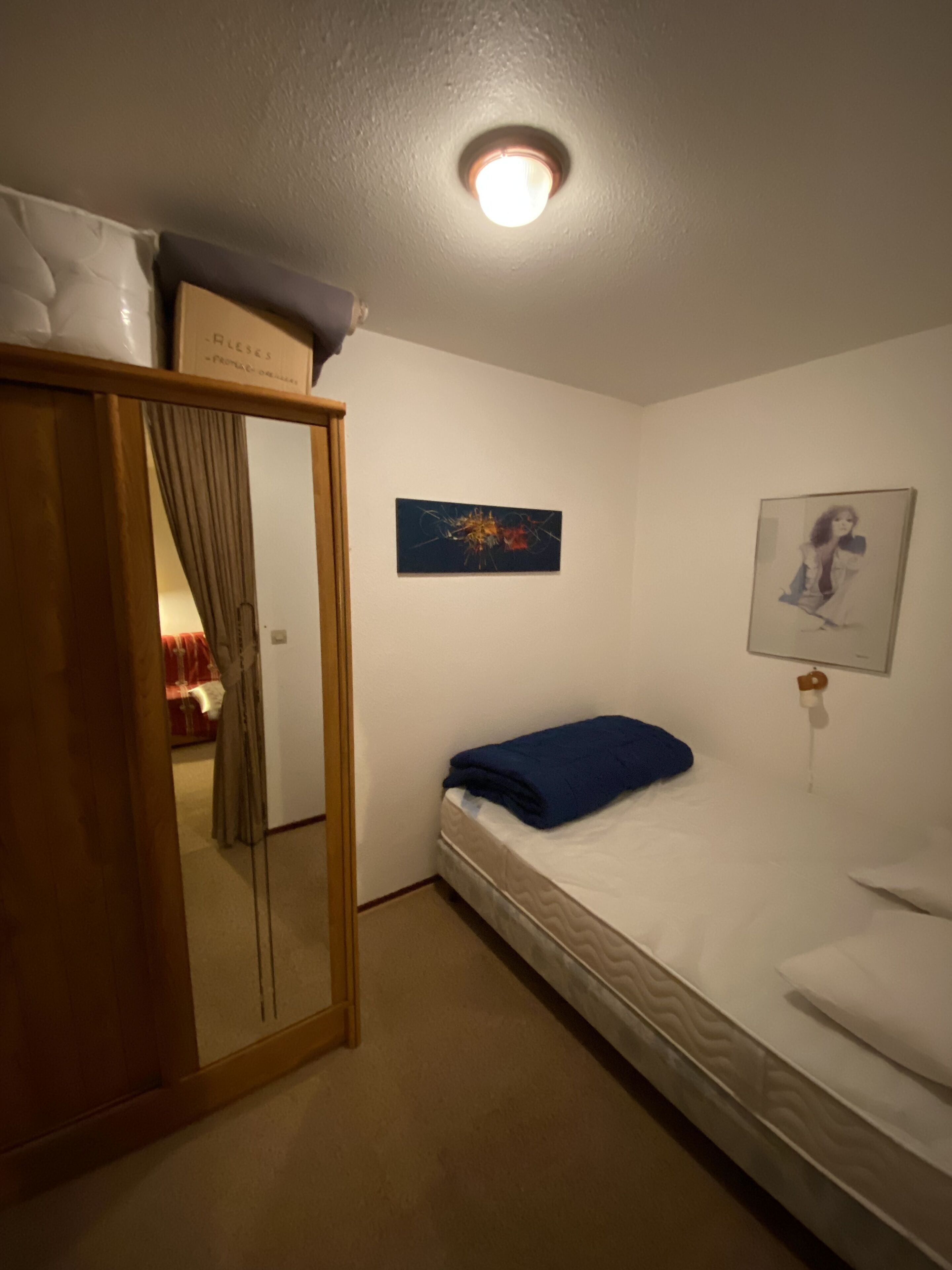 Appartement avec vue montagne expose sud avec ski au pied