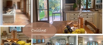 MAISON 260 m2, 5***** CLIMATISEE, 5 CHAMBRES, 6 SALLES D'EAU, PISCINE CHAUFFEE,