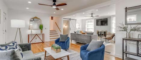 Smart TV, video games, ping pong