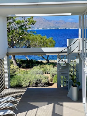 Interior - First line sea designer villa with pool - First line sea villa at bay Pollensa (Marina Manresa Alcudia)