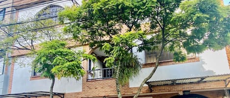 Fassade der Unterkunft