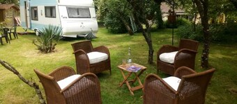 CHARMING CARAVAN IN "SIXTIES" MODE