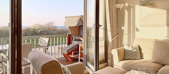 Deichgraf 07, Direkter Meerblick aus Allen Drei Zimmern, 2 SZ, 2xbad, TG, Kamin