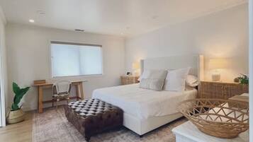 1 slaapkamer, een bureau, een strijkplank/strijkijzer, gratis wifi