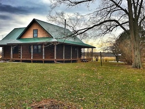Exterior - Authentic log cabin! (Youngstown)