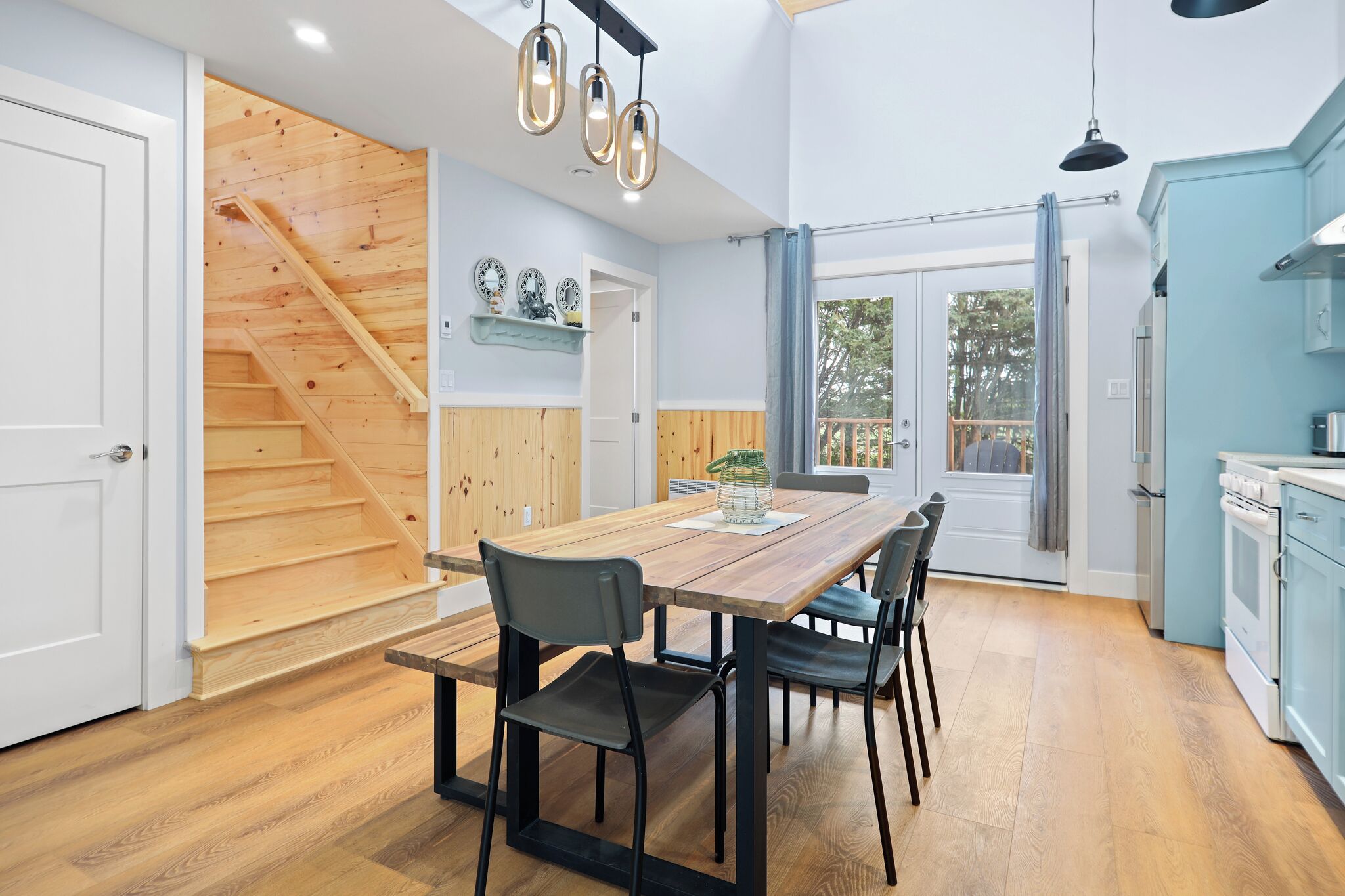 Grand Cottage, 2 Bedrooms | Private kitchen | Full-sized fridge, microwave, oven, stovetop