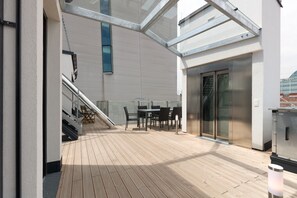 Terrace/patio - City Center Tabor Luxury Apartments (Vienna)