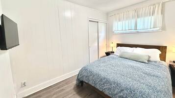 2 quartos, Wi-Fi de cortesia, roupa de cama