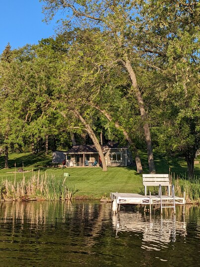 Dogs Stay Free! Lakefront Bungalow with Dock