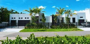 Fassade der Unterkunft