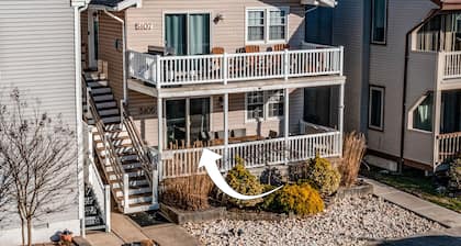 Ground-Level 3BR/2BA Condo- Easy Access & Steps to Ocean City Beach!