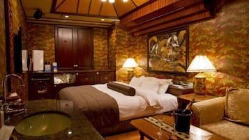 ベーシック ダブルルーム クイーンベッド 1 台 禁煙 | 防音設備、WiFi (無料)