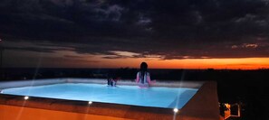 Alberca al aire libre 