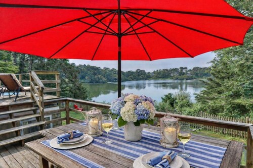 Waterfront, No Pet Fee, Fenced Yard, Close to Town and Beach