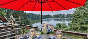 Waterfront, No Pet Fee, Fenced Yard, Close to Town and Beach