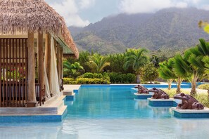 4 outdoor pools, open 9:00 AM to 6:00 PM, free cabanas, pool umbrellas - Intercontinental Dominica Cabrits Resort &amp; Spa by IHG (Portsmouth)