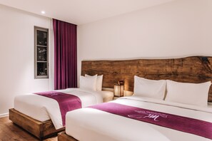 Premium Triple Room | Minibar, in-room safe, individually decorated, individually furnished - JM Boutique Hotel (Phu Quoc)