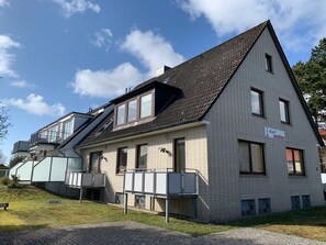 Exterior - Leuchtfeuer Voßhörn - House Leuchtfeuer - Bright, beachfront vacation apartment with (Cuxhaven)