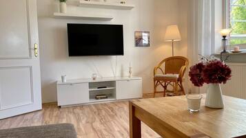 TV, ping pong, stereo