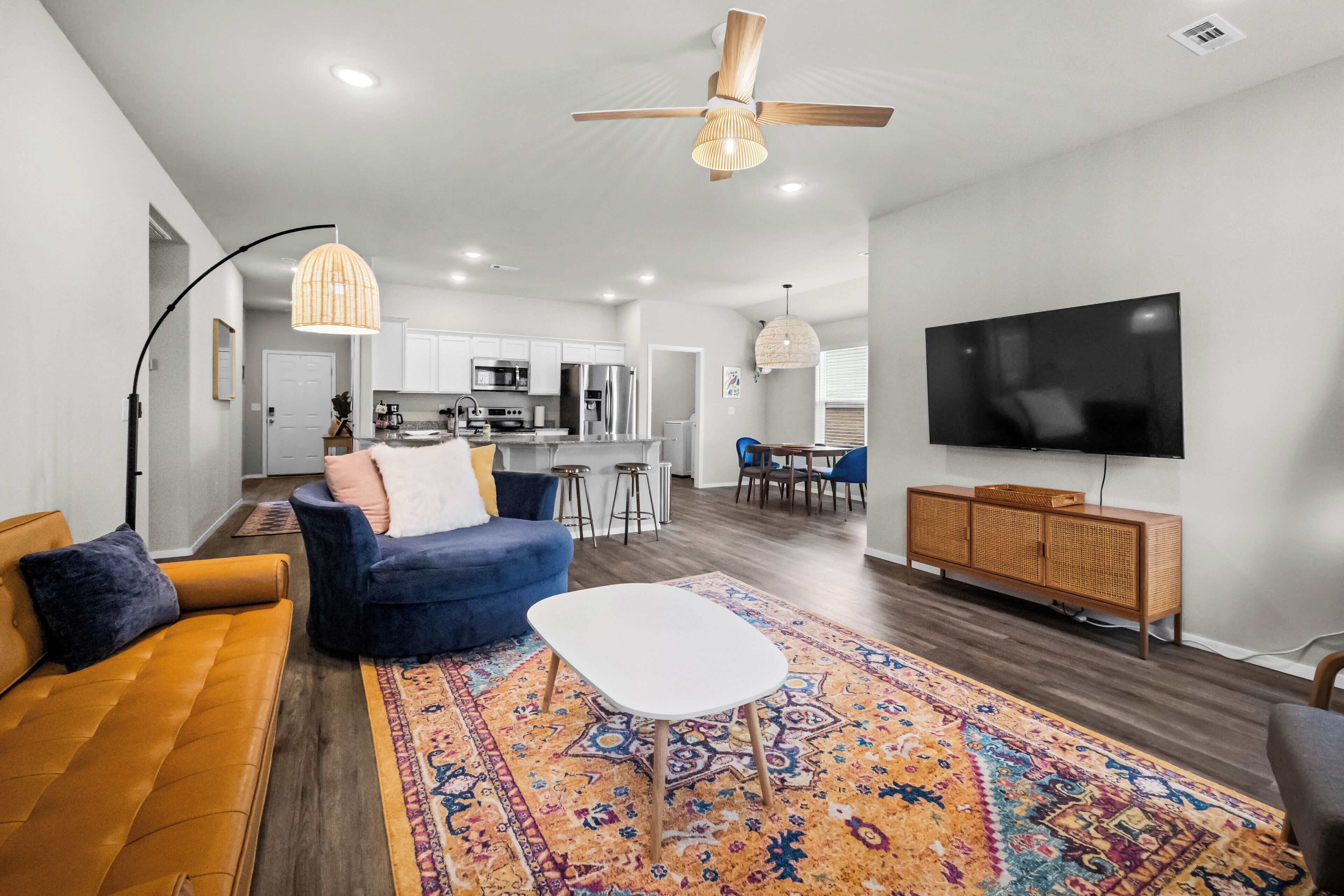 Smart TV, foosball, table tennis