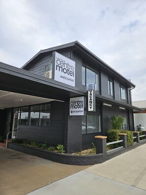 Voorkant van accommodatie