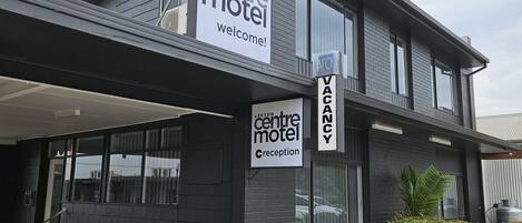 Fassade der Unterkunft