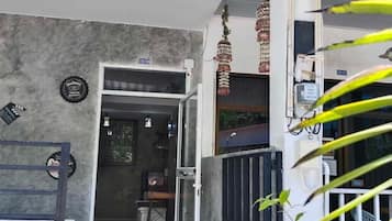 Façade de l’hébergement