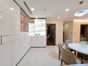 Luxury Apartment | Living area - Vinhomes Central Park Ngoc Mai (Ho Chi Minh City)