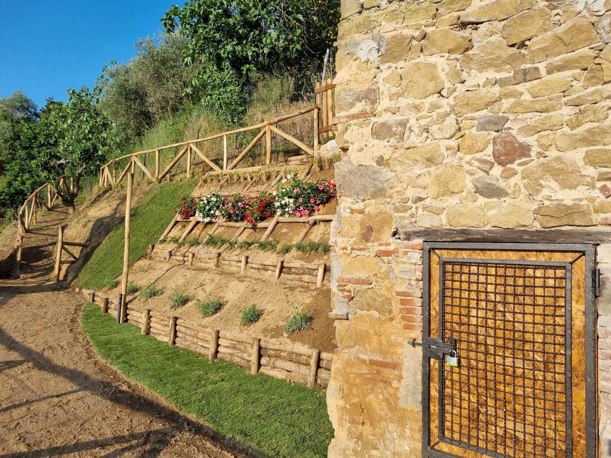 Enceinte de l’hébergement