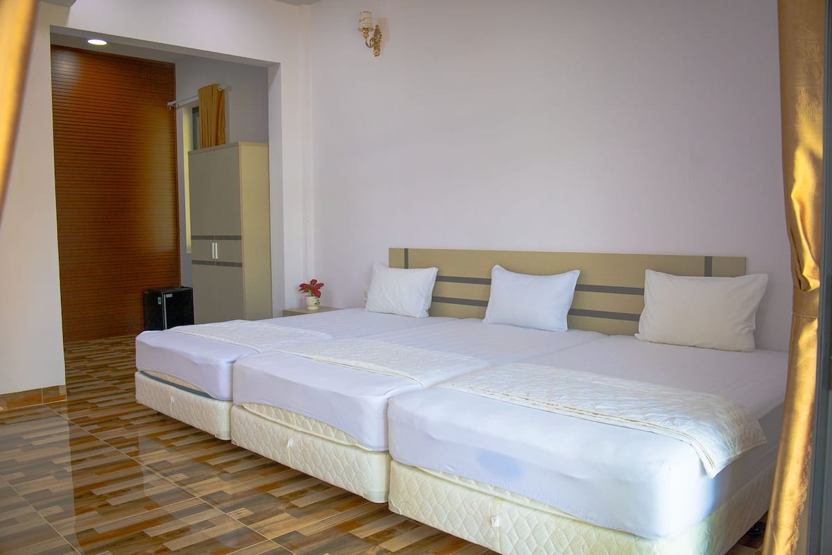 1 chambre, literie hypoallergénique, bureau