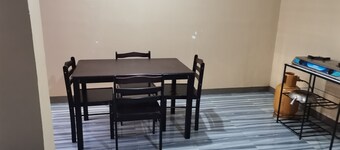 A home away from home, / reconnect with loved ones in this family friendly place