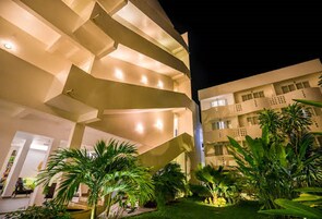 Front of property - evening/night