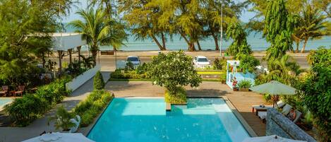 Majoituspaikan julkisivu