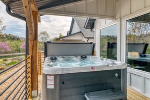 Bain à remous extérieur