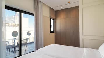 2 chambres, literie de qualité supérieure, couette en duvet d'oie