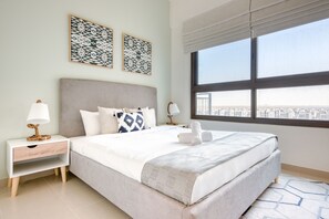 2 bedrooms, in-room safe, iron/ironing board, free WiFi - Exquisite 2BR at Golf Views, Emaar South Madinat Al Mataar by Deluxe Holiday Homes (Dubai)