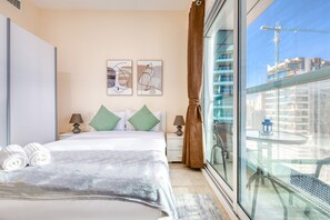 2 Schlafzimmer, Zimmersafe, Bügeleisen/Bügelbrett, kostenloses WLAN