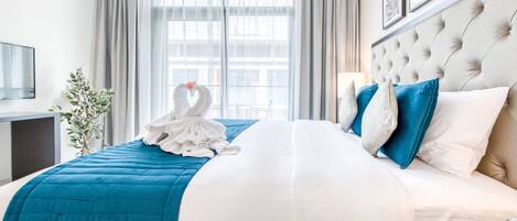 Bügeleisen/Bügelbrett, kostenloses WLAN, Bettwäsche