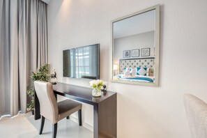 In-room safe, iron/ironing board, free WiFi, bed sheets